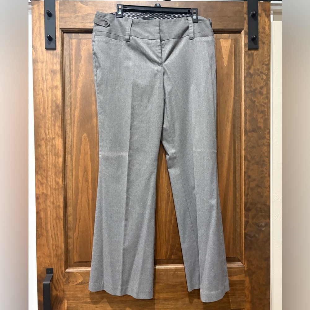 Maurices Grey Flare Legged Dress Pant
